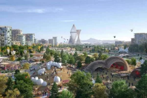 زاده از دل بیابان: شهری آینده‌نگر که در قلب آمریکا قد می‌کشد