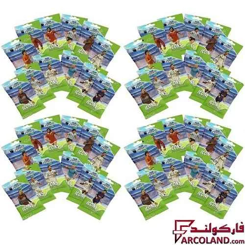 کیمدی کارت فوتبال آیکونز مدل Icones 2026 بسته 48 عددی