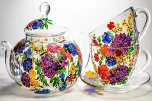 آشنایی کامل با رنگ ویترای (نقاشی روی شیشه)