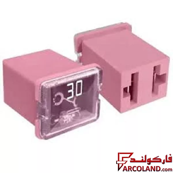 مینی فیوز دوشاخ مادگی پایه کوتاه پک PEC اصل 20 آمپر