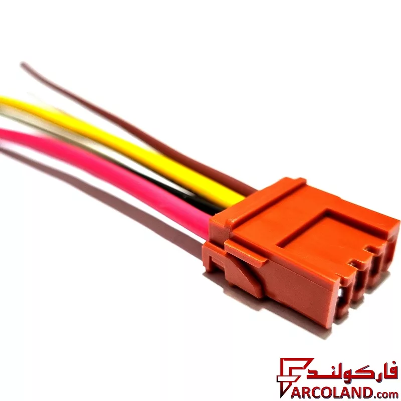 سوکت 4 فیش بزرگ مدول مقاومت فن بخاری رالیا Ralia مناسب پژو 405