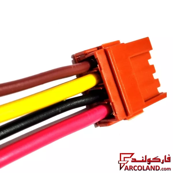 سوکت 4 فیش بزرگ مدول مقاومت فن بخاری رالیا Ralia مناسب پژو 405