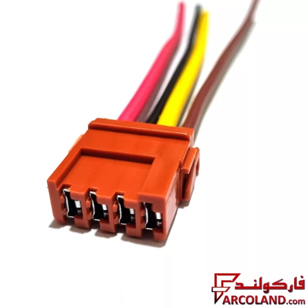سوکت 4 فیش بزرگ مدول مقاومت فن بخاری رالیا Ralia مناسب پژو 405