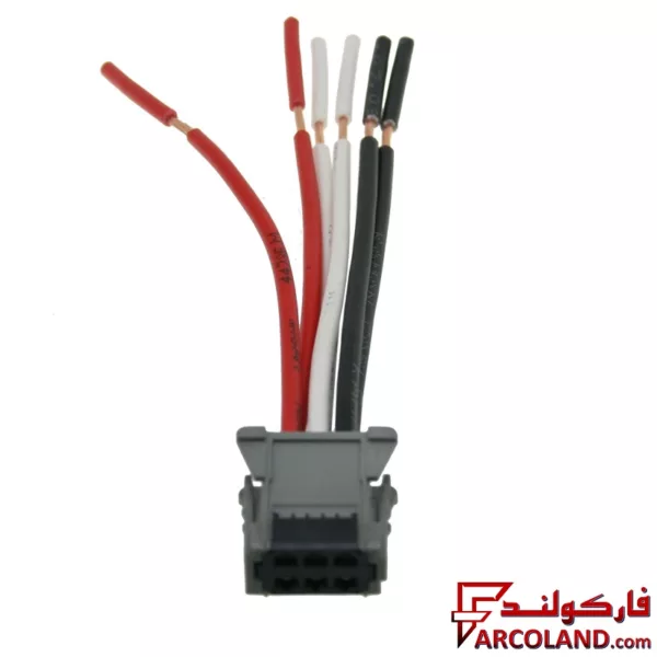 سوکت 6 فیش بزرگ مدول مقاومت فن بخاری رالیا Ralia مناسب پژو 206
