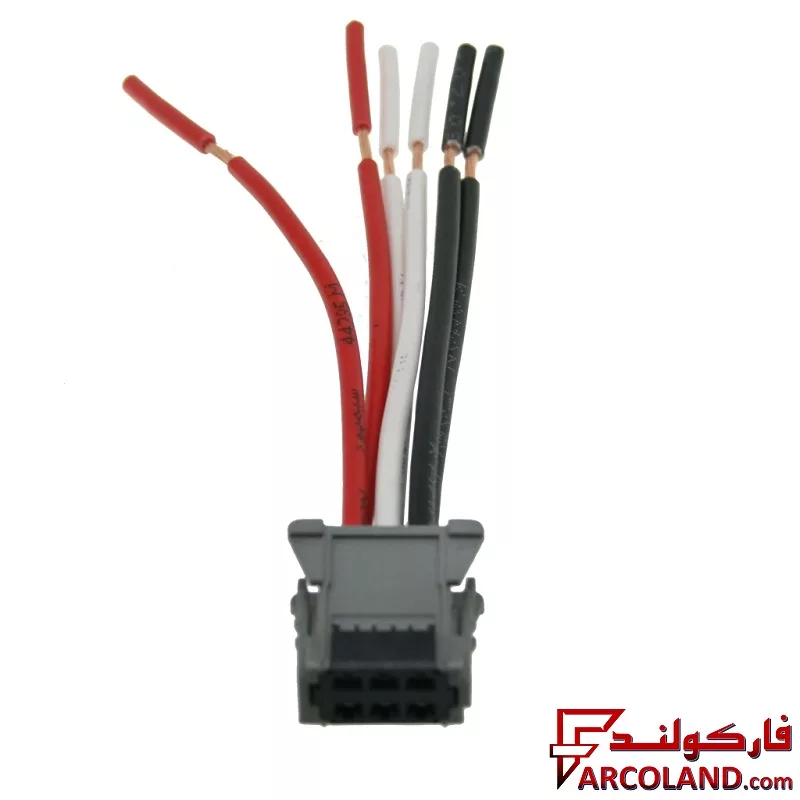 سوکت 6 فیش بزرگ مدول مقاومت فن بخاری رالیا Ralia مناسب پژو 206