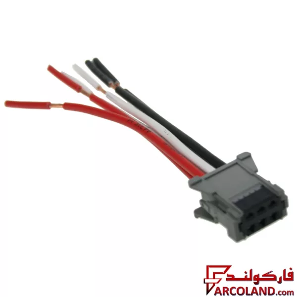 سوکت 6 فیش بزرگ مدول مقاومت فن بخاری رالیا Ralia مناسب پژو 206