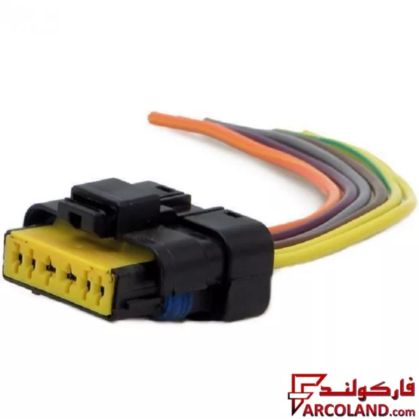 سوکت 6 فیش سوزنی پمپ بنزین رالیا Ralia مناسب پژو 207