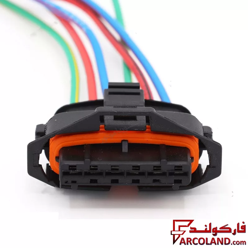سوکت 6 فیش پدال گاز برقی رالیا Ralia مناسب پژو 207
