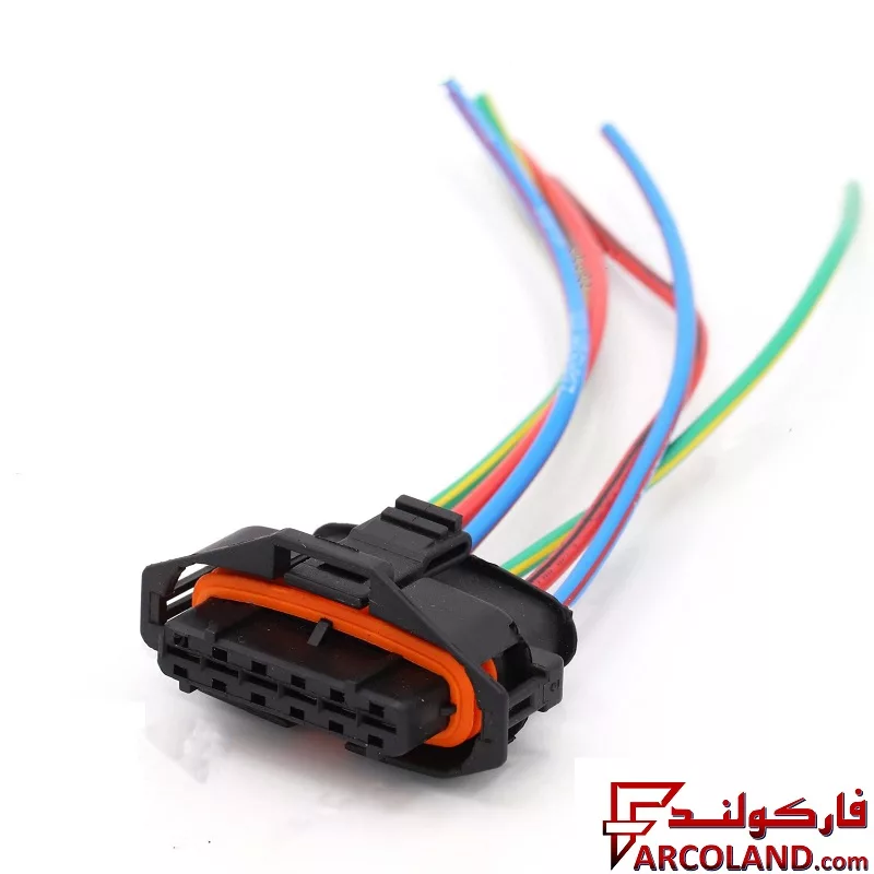 سوکت 6 فیش پدال گاز برقی رالیا Ralia مناسب پژو 207
