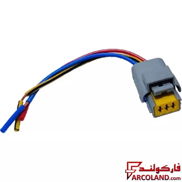 سوکت دو فیش سوزنی چراغ جلو رالیا Ralia مناسب پژو 206