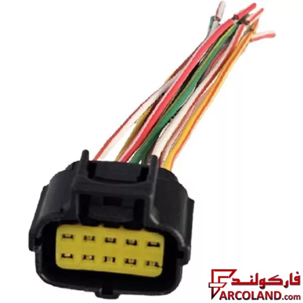 سوکت ۱۰ فیش مادگی انژکتور رالیا Ralia مناسب پراید