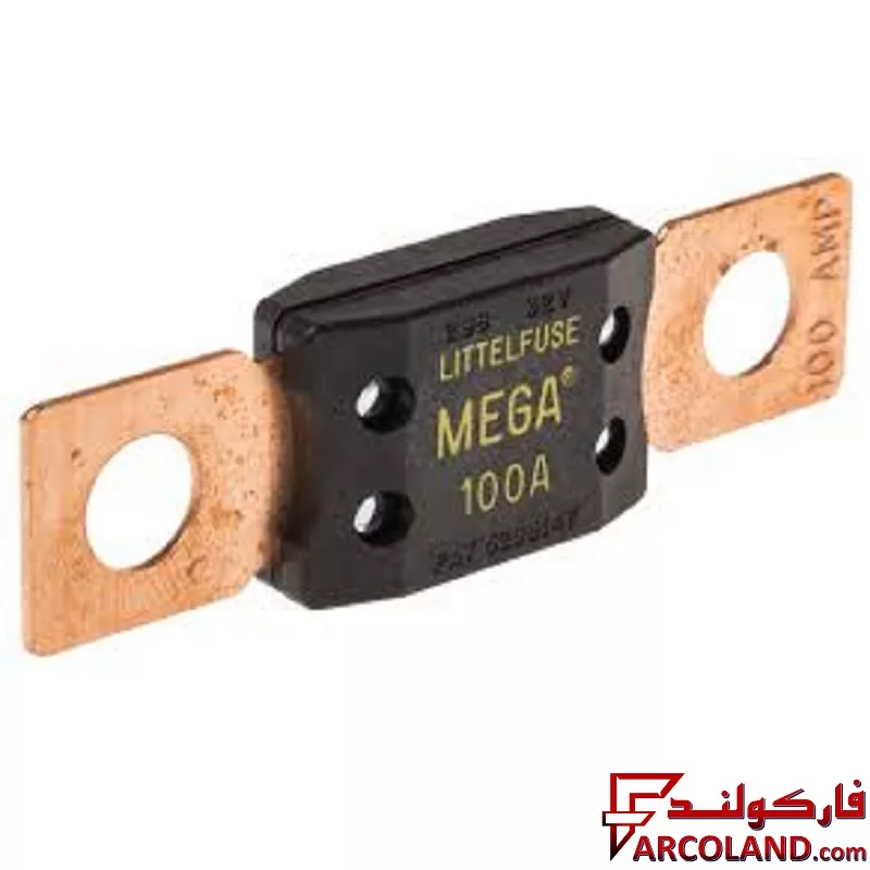 فیوز بزرگ مگا شاخک دار لیتل اصلی 100 آمپر