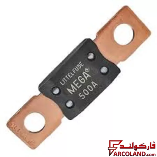 فیوز بزرگ مگا شاخک دار لیتل اصلی 500 آمپر