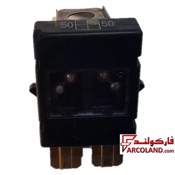 فیوز خودرو سه شاخ 50-50 آمپر مناسب خودرو بنز (استوک)