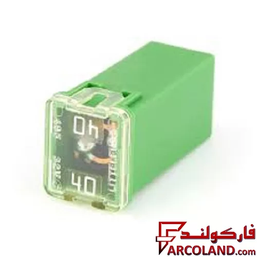 فیوز دوشاخ مادگی پایه بلند لیتل اصل 40 آمپر