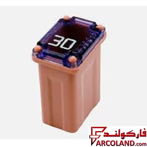 فیوز دوشاخ مادگی پایه بلند پک PEC اصل 30 آمپر