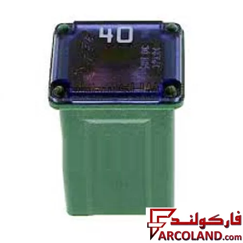فیوز دوشاخ مادگی پایه بلند پک PEC اصل 40 آمپر