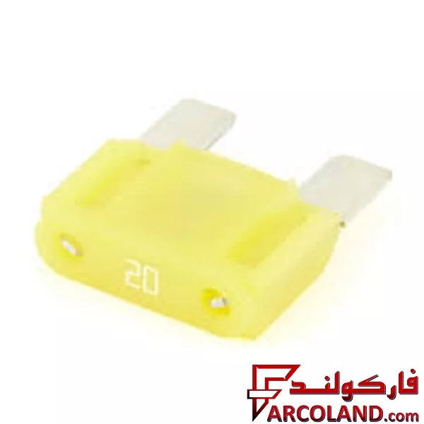 فیوز مرکزی بزرگ (گاوی) دوشاخ لیتل اصلی 20 آمپر