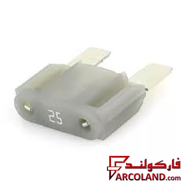 فیوز مرکزی بزرگ (گاوی) دوشاخ لیتل اصلی 25 آمپر