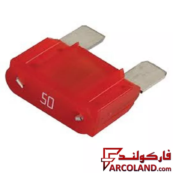 فیوز مرکزی بزرگ (گاوی) دوشاخ لیتل اصلی 50 آمپر