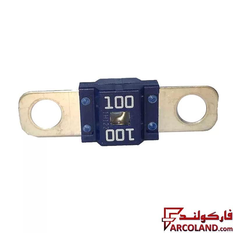 فیوز کوچک سرباطری شاخک دار پک PEC اصلی 100 آمپر