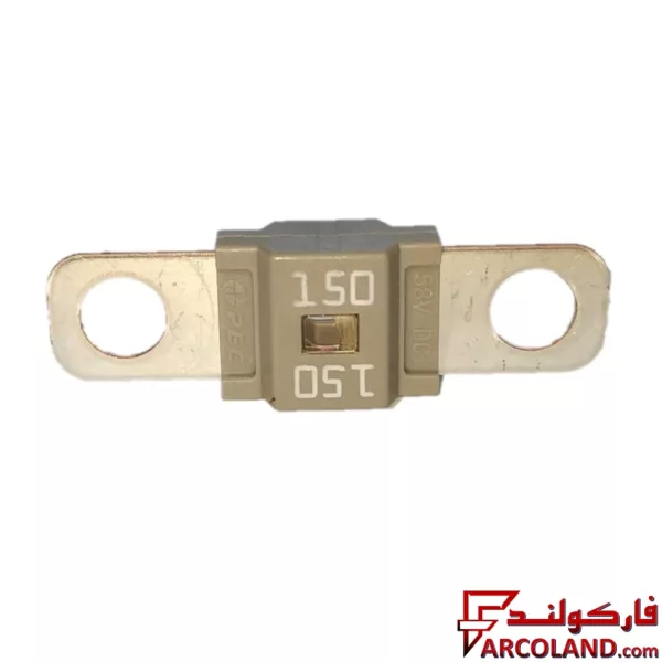 فیوز کوچک سرباطری شاخک دار پک PEC اصلی 150 آمپر