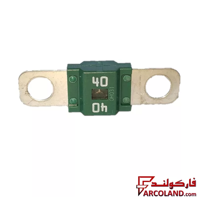 فیوز کوچک سرباطری شاخک دار پک PEC اصلی 40 آمپر