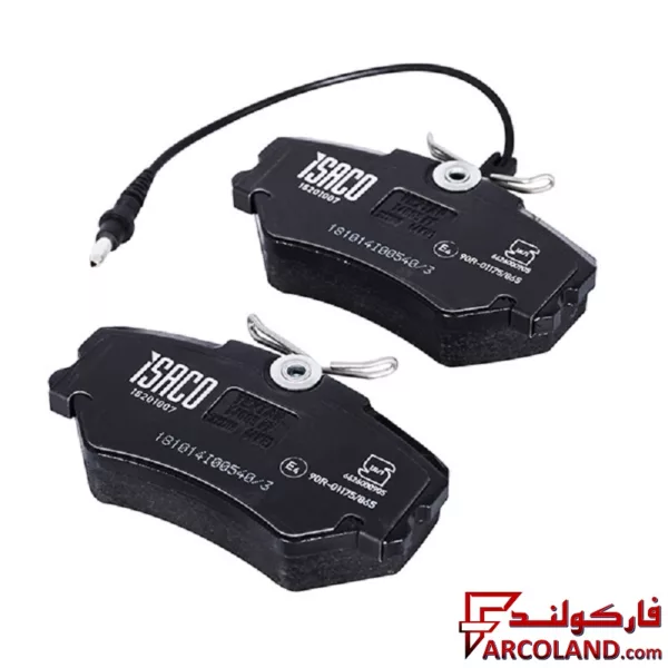 لنت ترمز جلو تکستار ایساکو مدل 1620100754 مناسب پژو 405