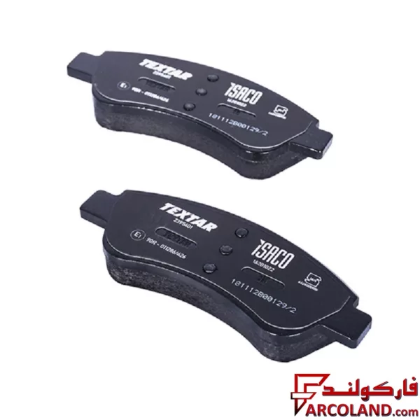 لنت ترمز جلو تکستار ایساکو مدل 1620102213 مناسب پژو 207