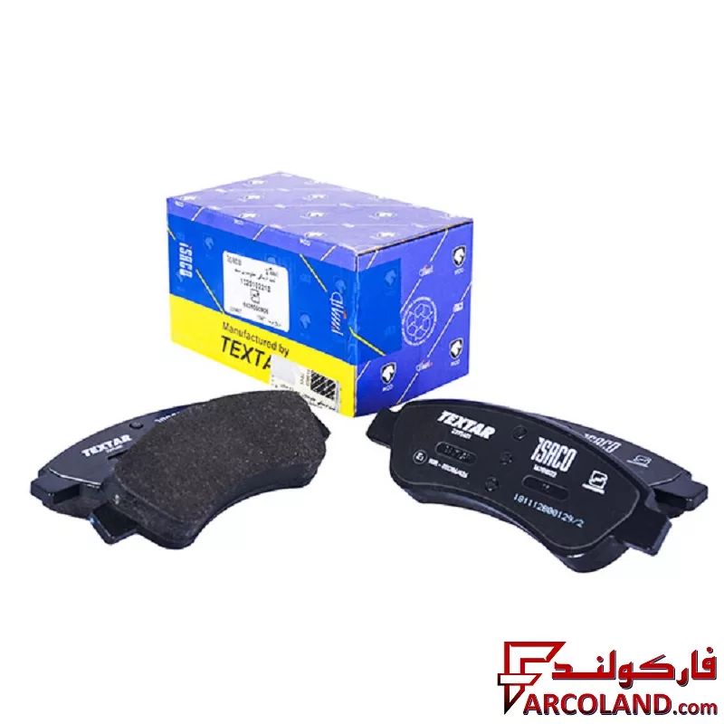 لنت ترمز جلو تکستار ایساکو مدل 1620102213 مناسب پژو 207