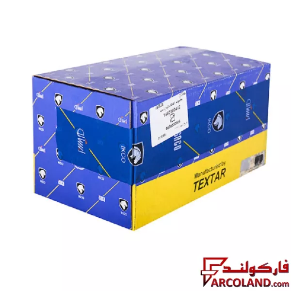 لنت ترمز عقب تکستار ایساکو مدل 1460100419 مناسب سمند