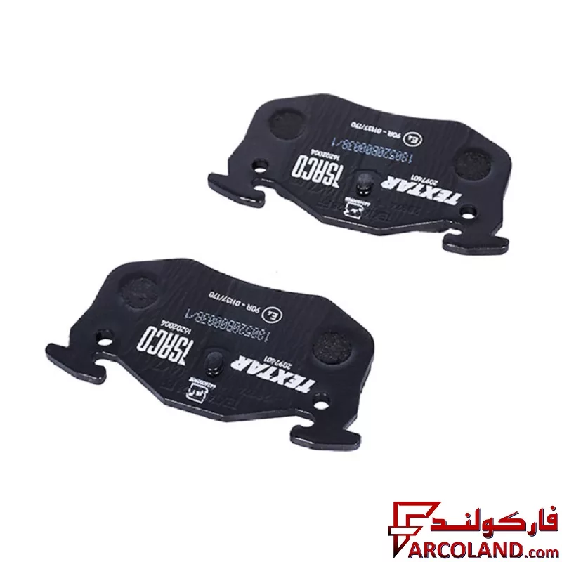 لنت ترمز عقب تکستار ایساکو مدل 1620200416 مناسب پژو 206 تیپ 5