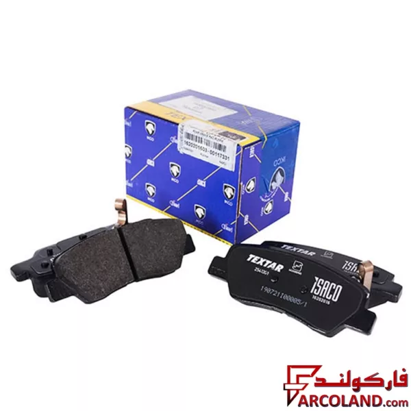 لنت ترمز عقب تکستار ایساکو مدل 1620201603 مناسب پژو 207 (مدل رانایی)