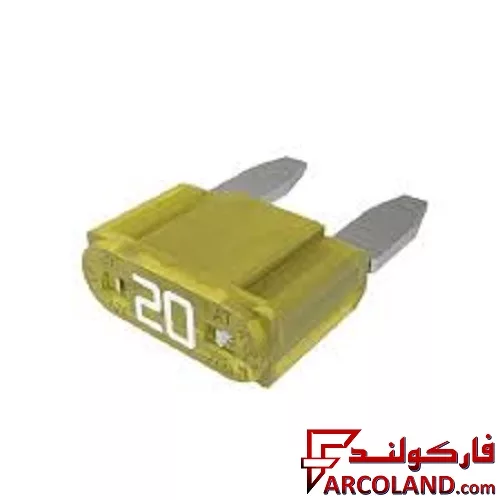 مینی فیوز خودرو دوشاخ ژاپنی لیتل اصلی 20 آمپر