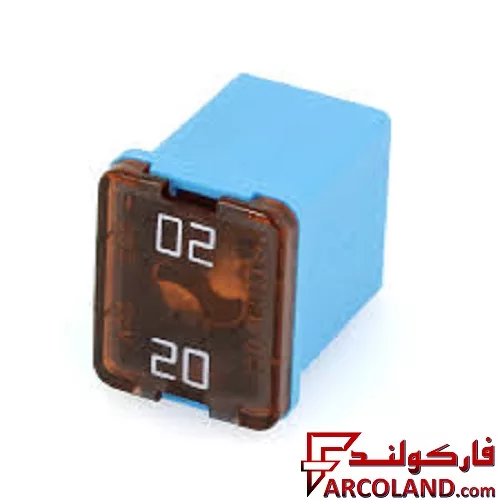 مینی فیوز دوشاخ مادگی پایه کوتاه لیتل اصل 20 آمپر