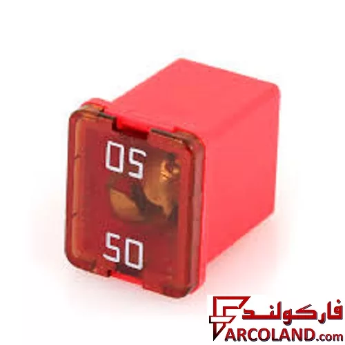 مینی فیوز دوشاخ مادگی پایه کوتاه لیتل اصل 50 آمپر