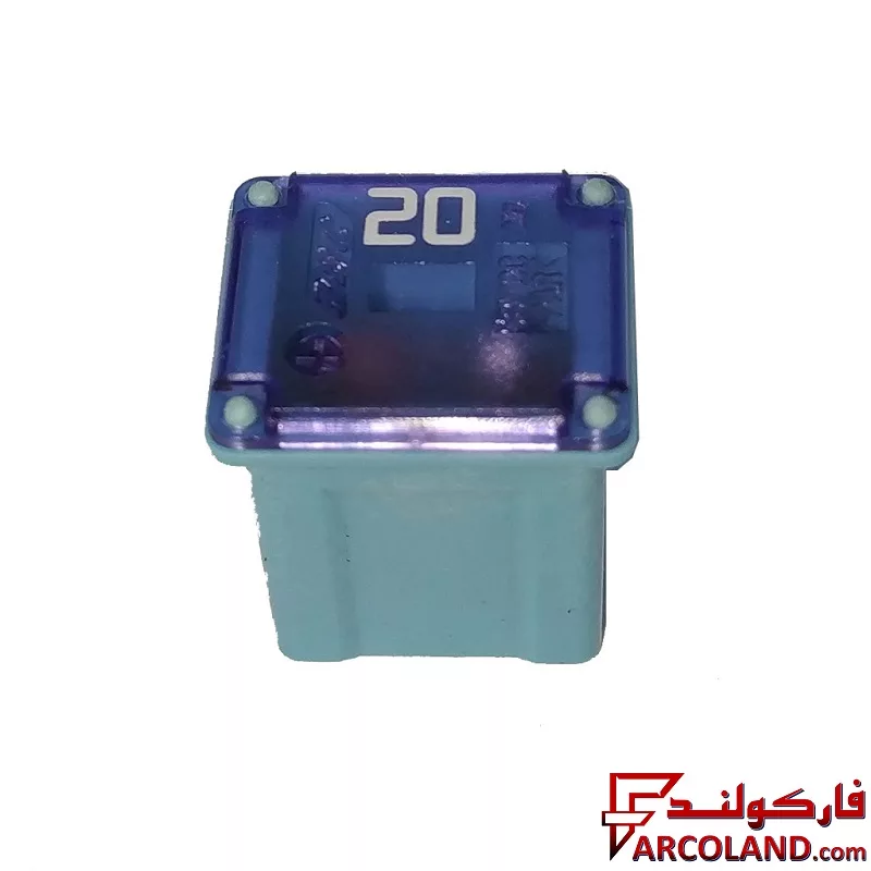 مینی فیوز دوشاخ مادگی پایه کوتاه پک PEC اصل 20 آمپر