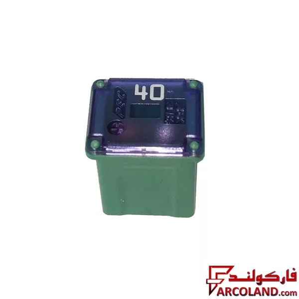 مینی فیوز دوشاخ مادگی پایه کوتاه پک PEC اصل 40 آمپر