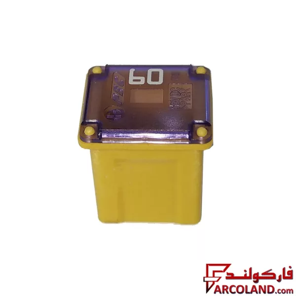 مینی فیوز دوشاخ مادگی پایه کوتاه پک PEC اصل 60 آمپر
