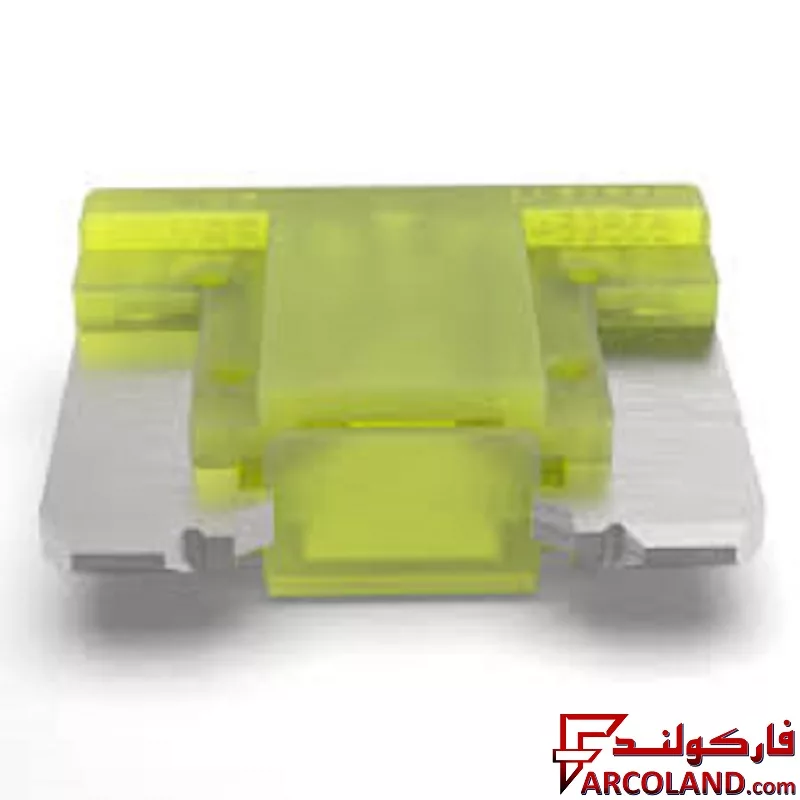 مینی فیوز پایه کوتاه (تویوتایی) خودرو دوشاخ پک (PEC) 2 آمپر