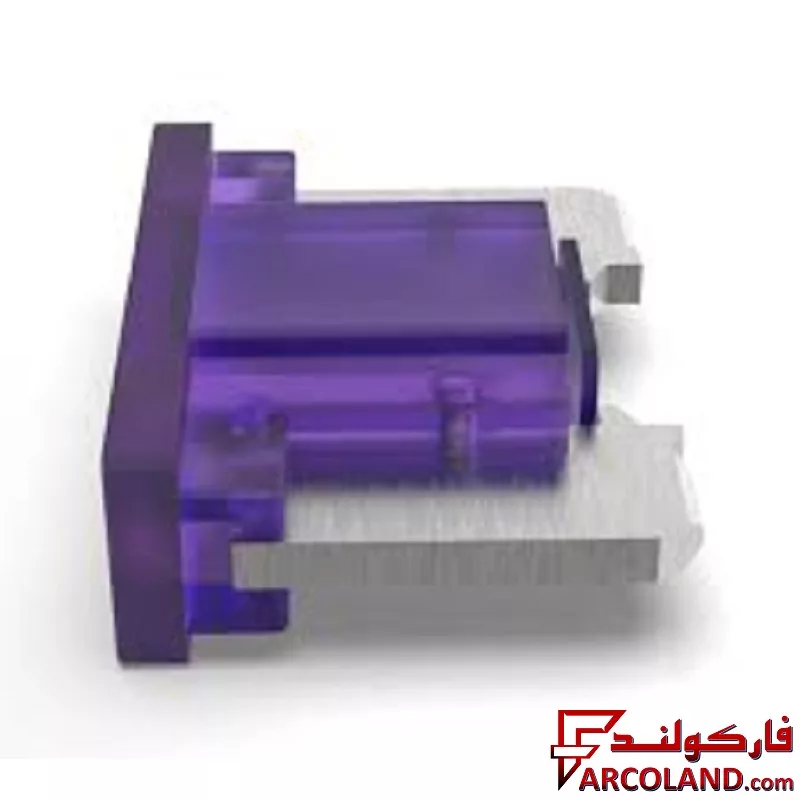 مینی فیوز پایه کوتاه (تویوتایی) خودرو دوشاخ پک (PEC) 2 آمپر