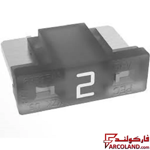 مینی فیوز پایه کوتاه (تویوتایی) خودرو دوشاخ ژاپنی پک (PEC) 2 آمپر