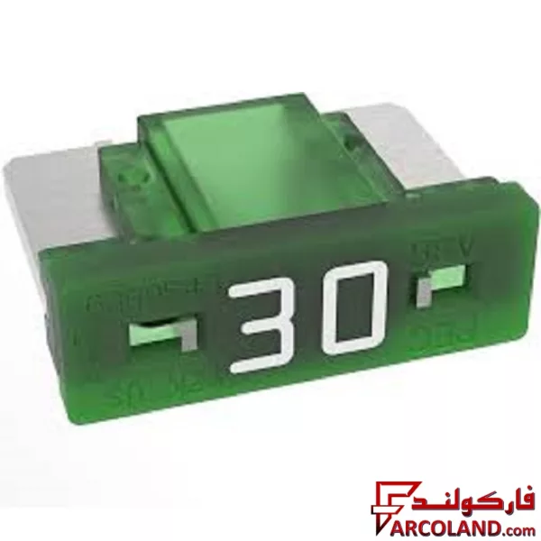 مینی فیوز پایه کوتاه (تویوتایی) خودرو دوشاخ ژاپنی پک (PEC) 30 آمپر