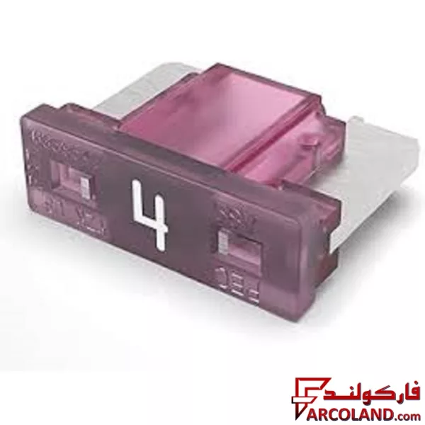 مینی فیوز پایه کوتاه (تویوتایی) خودرو دوشاخ ژاپنی پک (PEC) 4 آمپر