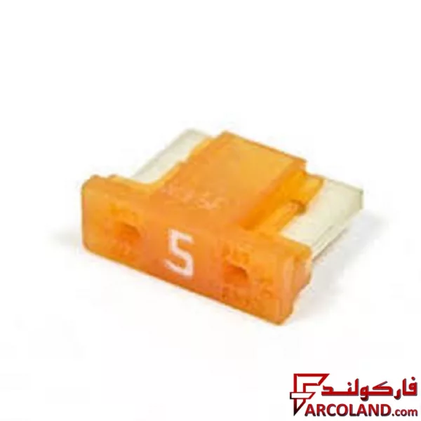 مینی فیوز پایه کوتاه (تویوتایی) خودرو دوشاخ ژاپنی پک (PEC) 5 آمپر