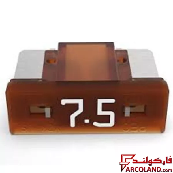 مینی فیوز پایه کوتاه (تویوتایی) خودرو دوشاخ ژاپنی پک (PEC) 7.5 آمپر