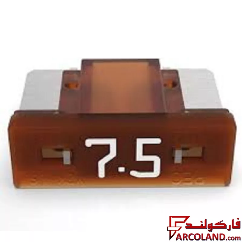 مینی فیوز پایه کوتاه (تویوتایی) خودرو دوشاخ پک (PEC) 7.5 آمپر