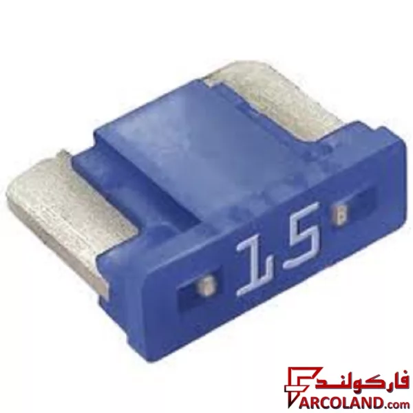 مینی فیوز پایه کوتاه (تویوتایی) خودرو دوشاخ ژاپنی لیتل اصلی 15 آمپر