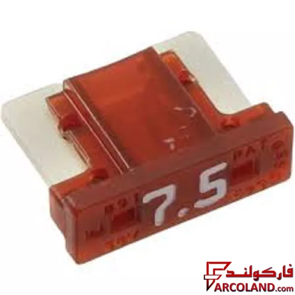 مینی فیوز پایه کوتاه (تویوتایی) خودرو دوشاخ ژاپنی لیتل اصلی 7.5 آمپر