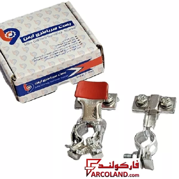 پک سرباطری اهرمی فابریکی مثبت و منفی ایمن مناسب پژو 207